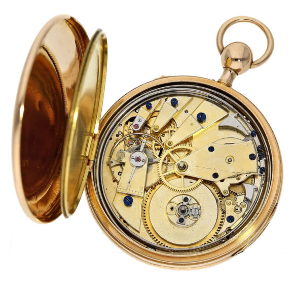 French precision pocket watch repeater in rare quality Circa 1820 French precision pocket watch repeater in rare quality Circa 1820