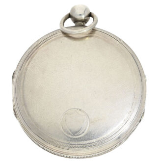 Swiss technically interesting large verge watch Circa 1770-1798