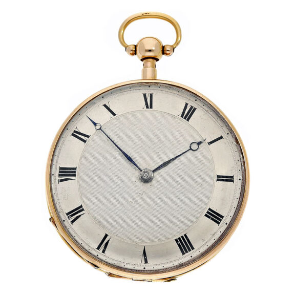 French big quarter repeating cylinder watch Circa 1815