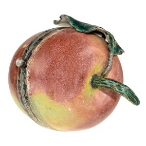 French enamel apple shape watch Circa 1800