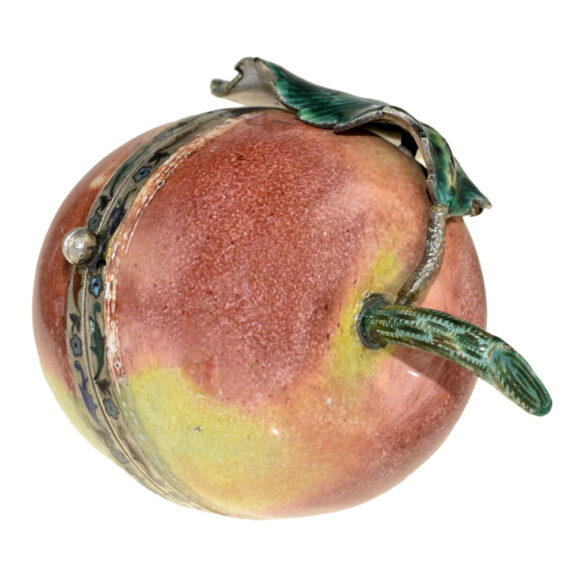 French enamel apple shape watch Circa 1800