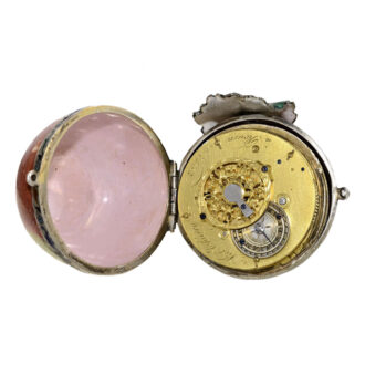 French enamel apple shape watch Circa 1800