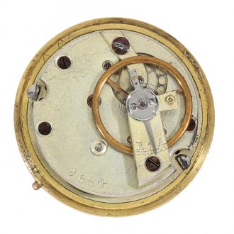 Swiss 18K gold filigree grained Boule de Genève Circa 1860