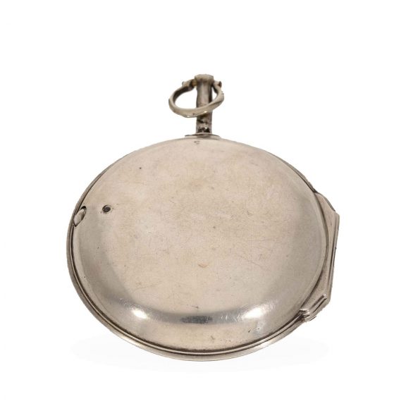 English silver tortoise shell watch with four cases Circa 1776 English silver tortoise shell watch with four cases Circa 1776