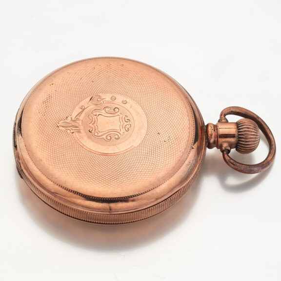 Swiss gold plated hunting cased lever watch Circa 1920 Swiss gold plated hunting cased lever watch Circa 1920
