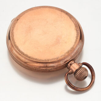 Swiss gold plated hunting cased lever watch Circa 1920