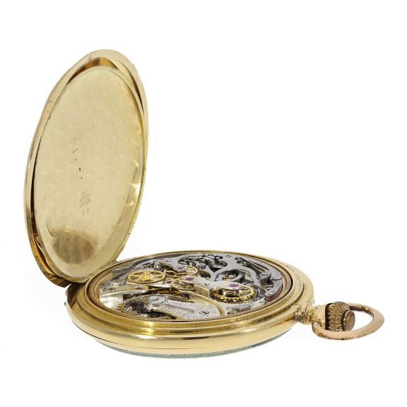 Swiss extremely fine 18 Carat gold doctor's chronograph Circa 1910 Swiss extremely fine 18 Carat gold doctor's chronograph Circa 1910