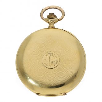 Swiss extremely fine 18 Carat gold doctor's chronograph Circa 1910
