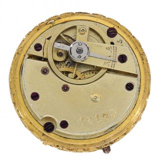 Swiss 18 carat gold rare quality Boule de Genève Circa 1860