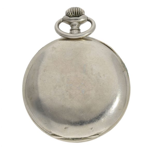 Swiss nickel pocket watch ‘Mobilis’ tourbillon Circa 1910 Swiss nickel pocket watch ‘Mobilis’ tourbillon Circa 1910