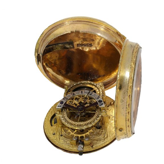 Very rare movement pocket watch with 'slow beat balance' Circa 1760 Very rare movement pocket watch with 'slow beat balance' Circa 1760