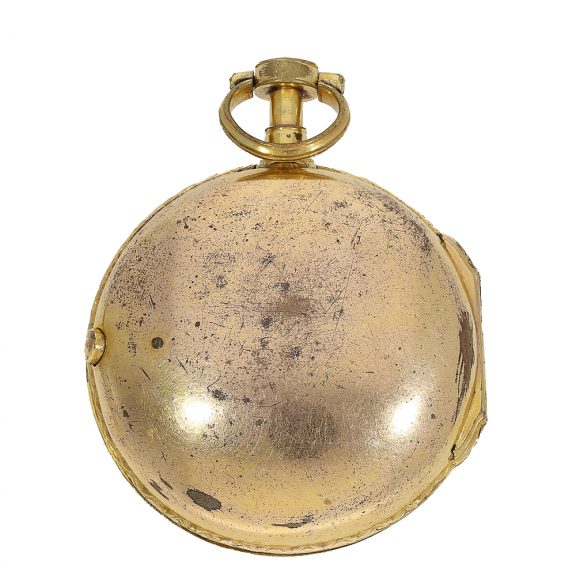 Very rare movement pocket watch with 'slow beat balance' Circa 1760 Very rare movement pocket watch with 'slow beat balance' Circa 1760