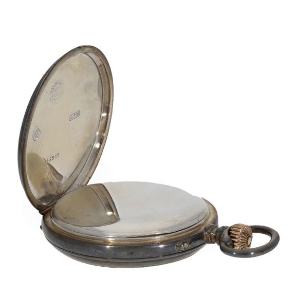 German silver precision pocket watch with lever escapement Circa 1902 German silver precision pocket watch with lever escapement Circa 1902