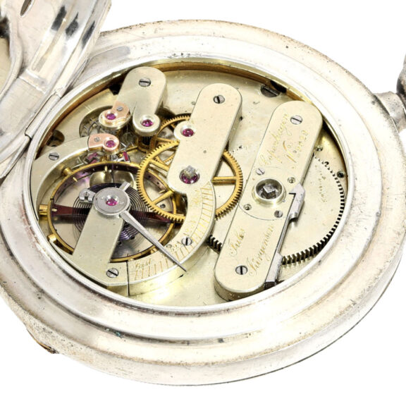 Silver Danish anker chronometer pocket watch Circa 1865 Silver Danish anker chronometer pocket watch Circa 1865