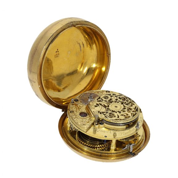 Interesting small English coach clock for the Chinese market Circa 1770 Interesting small English coach clock for the Chinese market Circa 1770