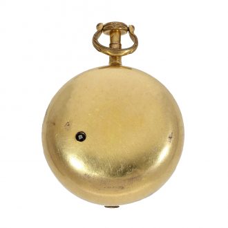 Interesting small English coach clock for the Chinese market Circa 1770