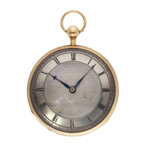 18 Carat pocket watch with ruby cylinder and repetition Circa 1810