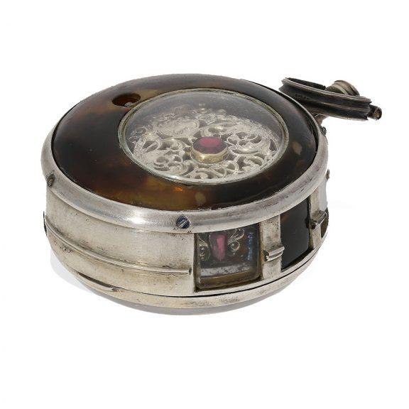 English silver verge watch with extremely rare movement Circa 1750 English silver verge watch with extremely rare movement Circa 1750