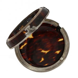 English silver verge watch with extremely rare movement Circa 1750