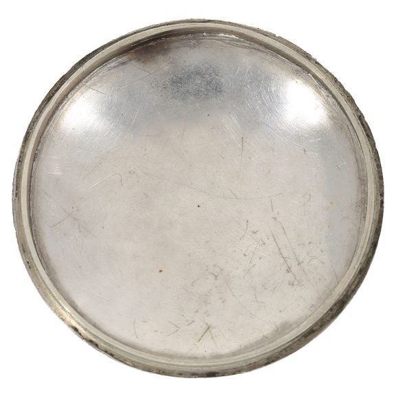 English silver chronometer with helical hairspring Circa 1890 English silver chronometer with helical hairspring Circa 1890