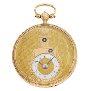 French Lépine with an off centre dial and very rare calibre Circa 1820
