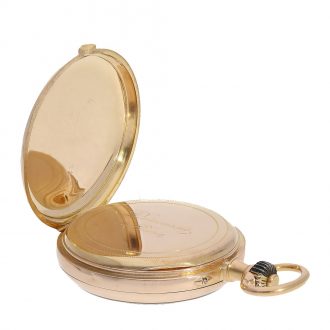 French 18 carat gold top quality ‘Seconde Morte’ watch Circa 1890