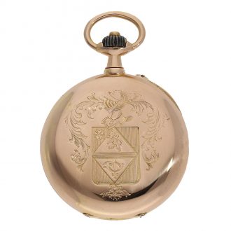 French 18 carat gold top quality ‘Seconde Morte’ watch Circa 1890