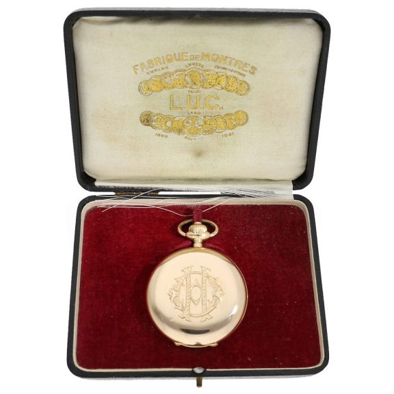 Swiss heavy 14 Carat pink gold full hunter cased watch Circa 1900 Swiss heavy 14 Carat pink gold full hunter cased watch Circa 1900