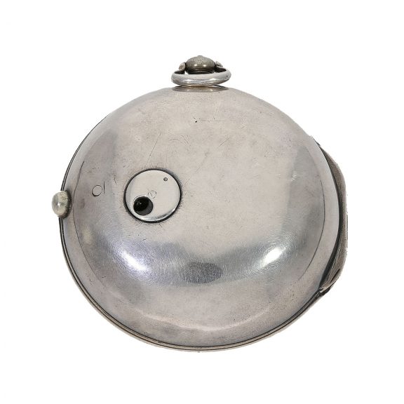 Early English pocket watch with verge escapement and Egyptian pillars Circa 1700 Early English pocket watch with verge escapement and Egyptian pillars Circa 1700