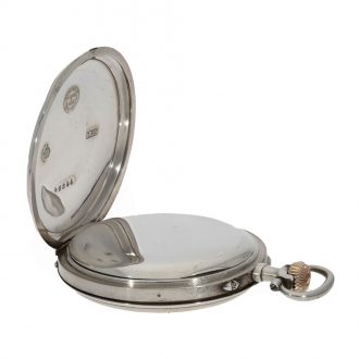 German silver lever watch with original box and papers Circa 1903
