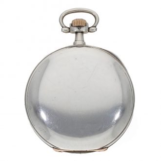 German silver lever watch with original box and papers Circa 1903