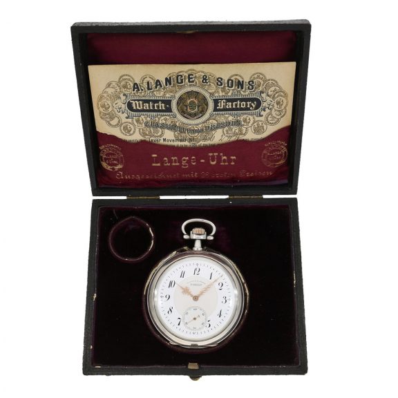 German silver lever watch with original box and papers Circa 1903 German silver lever watch with original box and papers Circa 1903