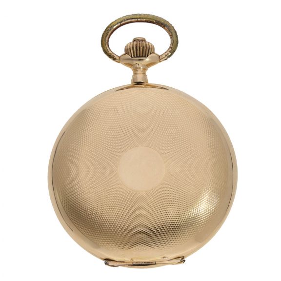 Swiss 14 carat gold heavy and exceptionally large chronometer Circa 1890 Swiss 14 carat gold heavy and exceptionally large chronometer Circa 1890