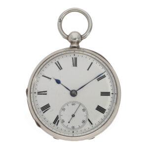English silver open faced spring detent chronometer Circa 1899