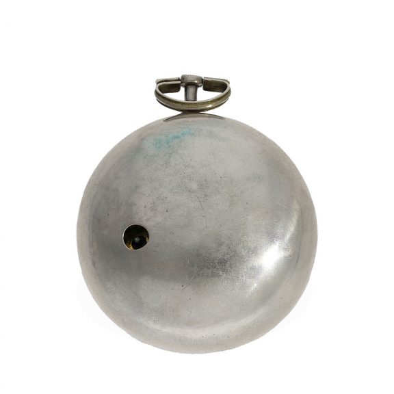 Swiss silver exceptionally large verge oignon watch Circa 1700 Swiss silver exceptionally large verge oignon watch Circa 1700