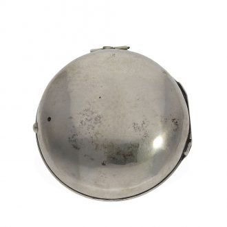 Swiss silver exceptionally large verge oignon watch Circa 1700