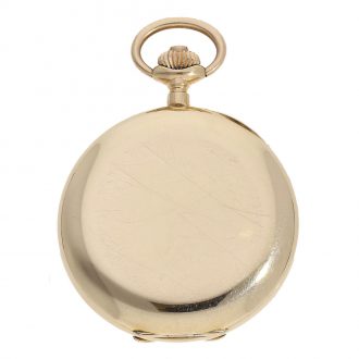 Swiss 14 carat gold full hunter ‘Chronomètre Genève’ Circa 1900