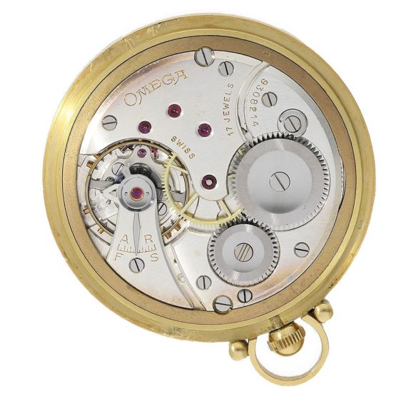 Swiss 18 carat dress watch with a silvered dial Circa 1930 Swiss 18 carat dress watch with a silvered dial Circa 1930