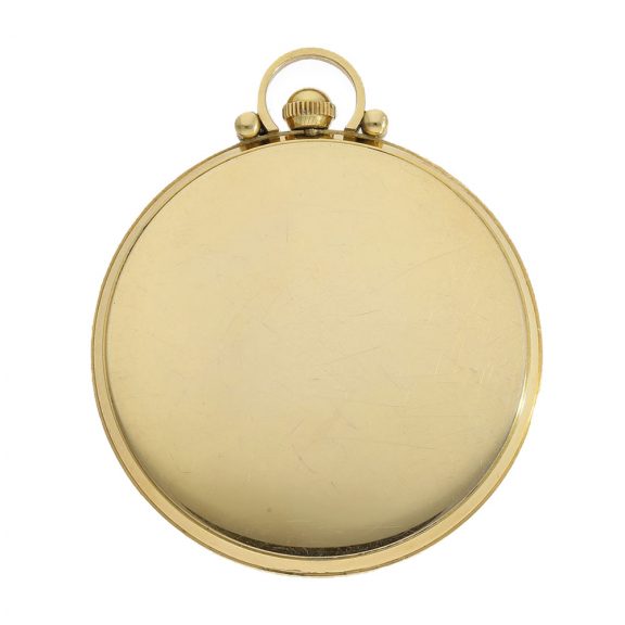 Swiss 18 carat dress watch with a silvered dial Circa 1930 Swiss 18 carat dress watch with a silvered dial Circa 1930