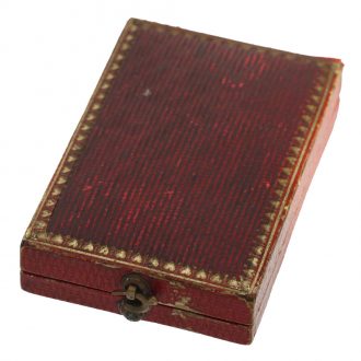 French 18 carat gold miniature Lépine watch in original box Circa 1830 French 18 carat gold miniature Lépine watch in original box Circa 1830