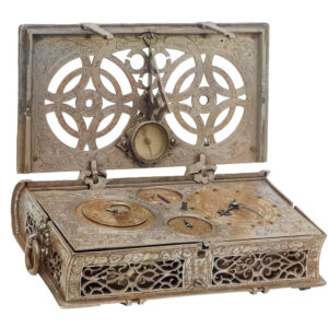 German astronomical book form verge pendant watch Circa 1580