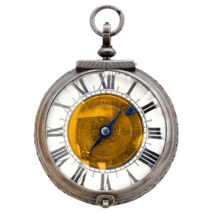 French silver coach clock with self-strike and alarm Circa 1650