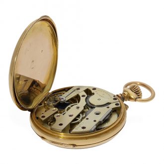 Swiss Louis XV pocket watch from aristocratic ownership Circa 1890