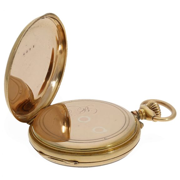 Swiss Louis XV pocket watch from aristocratic ownership Circa 1890 Swiss Louis XV pocket watch from aristocratic ownership Circa 1890