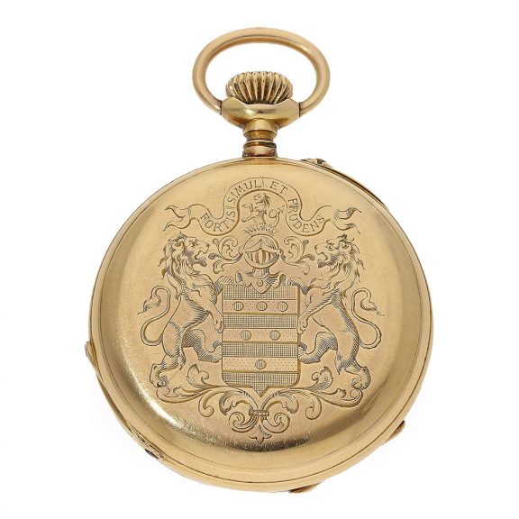 Swiss Louis XV pocket watch from aristocratic ownership Circa 1890 Swiss Louis XV pocket watch from aristocratic ownership Circa 1890