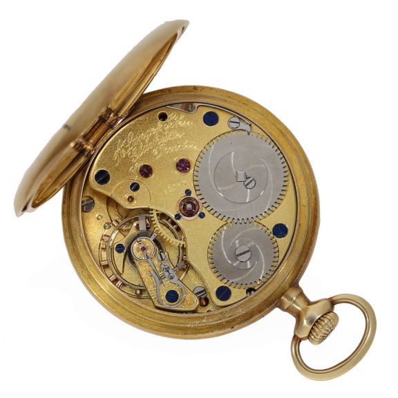 German 18 carat gold pocket watch of very fine quality Circa 1915 German 18 carat gold pocket watch of very fine quality Circa 1915