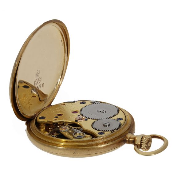 German 18 carat gold pocket watch of very fine quality Circa 1915 German 18 carat gold pocket watch of very fine quality Circa 1915