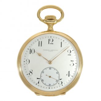 Swiss fine 18K gold anker chronometer pocket watch Circa 1910