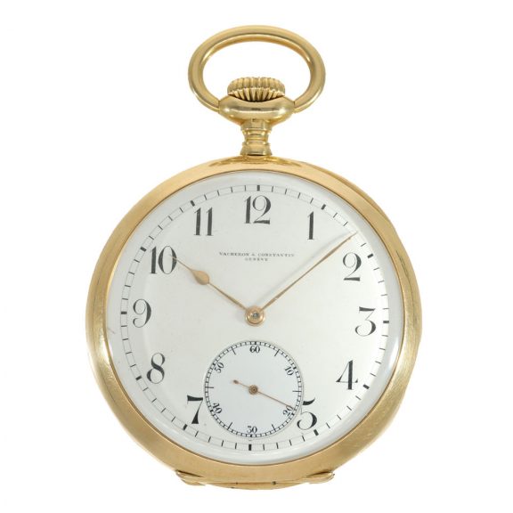Swiss fine 18K gold anker chronometer pocket watch Circa 1910