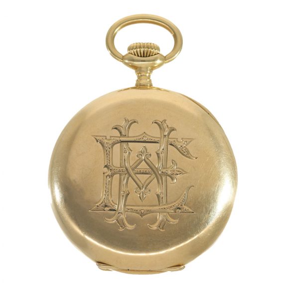 Swiss fine 18K gold anker chronometer pocket watch Circa 1910 Swiss fine 18K gold anker chronometer pocket watch Circa 1910